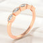 0.25 ctw Marquise Shaped Lab Grown Diamond Ring in 14kt Rose Gold