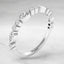 0.30 ctw Round and Marquise Lab Grown Diamond Band in 14kt White Gold