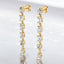 2.20 ctw Multi-Shape Lab Grown Diamond Dangle Earrings in 14kt Yellow Gold