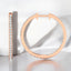 Round Lab Grown Diamond Inside/Outside Hoop Earrings in 14kt Rose Gold