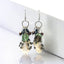 White Baroque Freshwater Cultured Pearl Earrings in 925 Sterling Silver