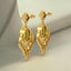 3.50 ctw Pear Shaped Peridot and Lab Grown Diamond Earrings