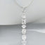 2.00 ctw Multi-Shape Lab Grown Diamond Drop Pendant in 14kt White Gold