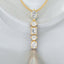 2.00 ctw Multi-Shape Lab Grown Diamond Drop Pendant in 14kt Yellow Gold