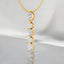 2.00 ctw Multi-Shape Lab Grown Diamond Drop Pendant in 14kt Yellow Gold