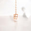 Round Bezel Set Lab Grown Diamond Solitaire Pendant in 14kt Rose Gold