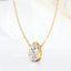 Bezel Set Pear Shaped Lab Grown Diamond Solitaire Pendant in 14kt Yellow Gold