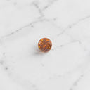 4.56 Carat Round Orange Sphalerite Gemstone