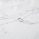 0.45 Carat Round White Sapphire Gemstone