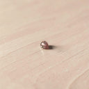 0.75 Carat Pear-Shaped Peachy-Pink Tourmaline Gemstone