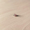 0.75 Carat Pear-Shaped Peachy-Pink Tourmaline Gemstone
