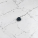 1.26 Carat Oval Black Spinel Gemstone