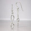 High Polish Marquise Link Dangle Earrings in 925 Sterling Silver