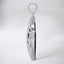 Diamond Cut 925 Sterling Silver and Black Onyx Pendant