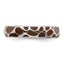 Brown Enamel Animal Print Ring in 925 Sterling Silver