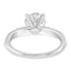 1.71 ctw Round Lab Grown Diamond Prong-Set Engagement Ring in 14kt White Gold