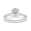 1.94 ctw Round Lab Grown Diamond Prong Set Engagement Ring in 14kt White Gold