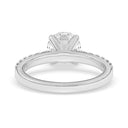2.02 ctw Round Lab Grown Diamond Classic Prong Set Engagement Ring in 14kt White Gold