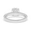 2.02 ctw Round Lab Grown Diamond Classic Prong Set Engagement Ring in 14kt White Gold