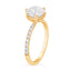 2.32 ctw Round Lab Grown Diamond 6-Prong Engagement Ring in 14kt Yellow Gold