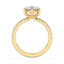 2.32 ctw Round Lab Grown Diamond 6-Prong Engagement Ring in 14kt Yellow Gold