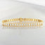 4.20 ctw Bezel Set Emerald Cut Lab Grown Diamond Tennis Bracelet