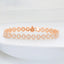 4.76 ctw Oval and Round Lab Grown Diamond Halo Bracelet