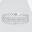 4.76 ctw Oval and Round Lab Grown Diamond Halo Bracelet