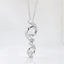 0.61 ctw Round and Emerald Cut Lab Grown Diamond Pendant