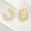 0.75 ctw Round Lab Grown Diamond Spike Earrings