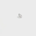 0.45 Carat Round White Sapphire Gemstone