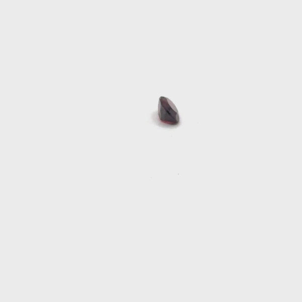 0.62 Carat Oval Rhodolite Garnet Gemstone